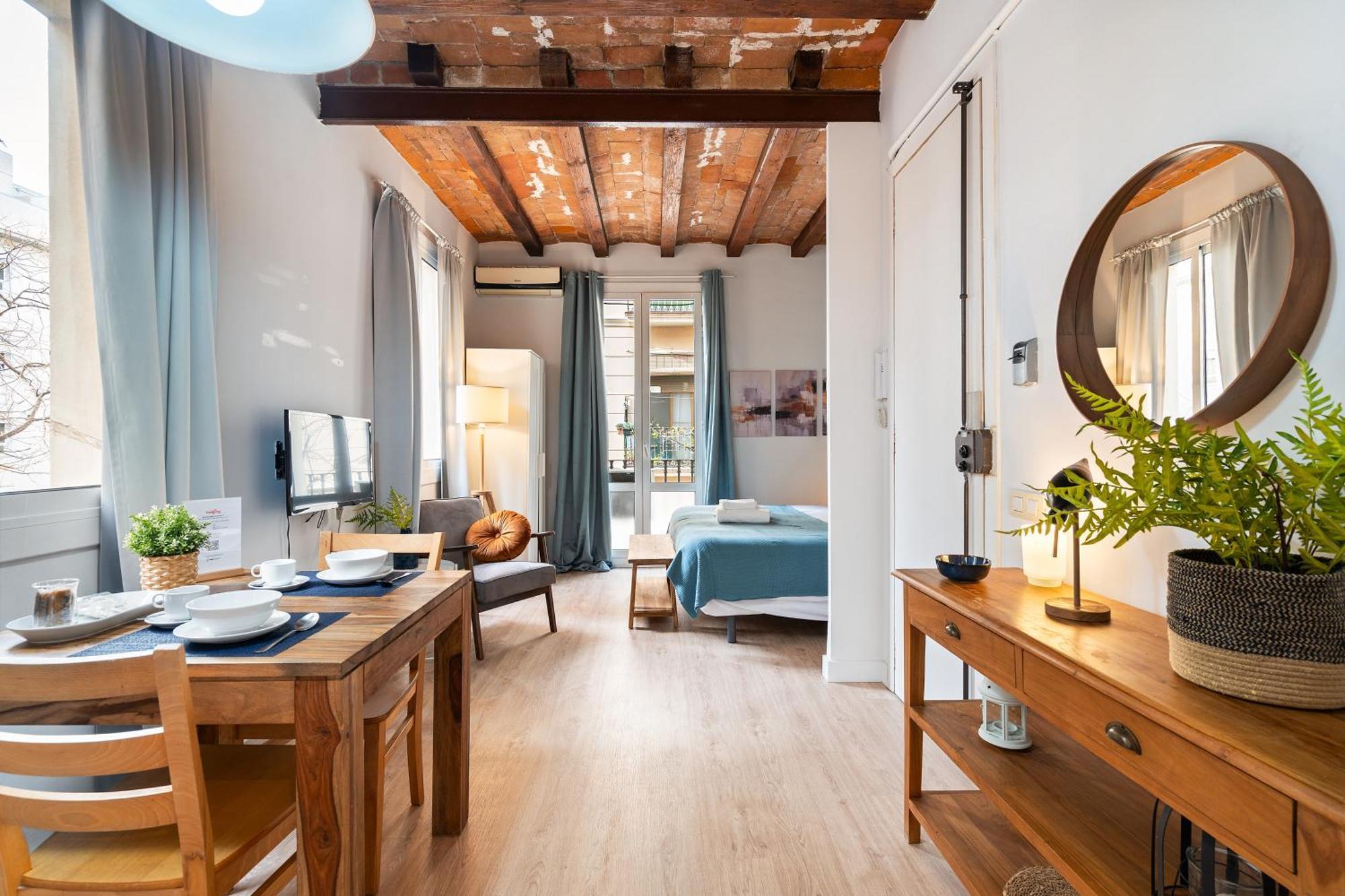 Lodging Apartments Barceloneta Beach Studio 12 Exteriör bild