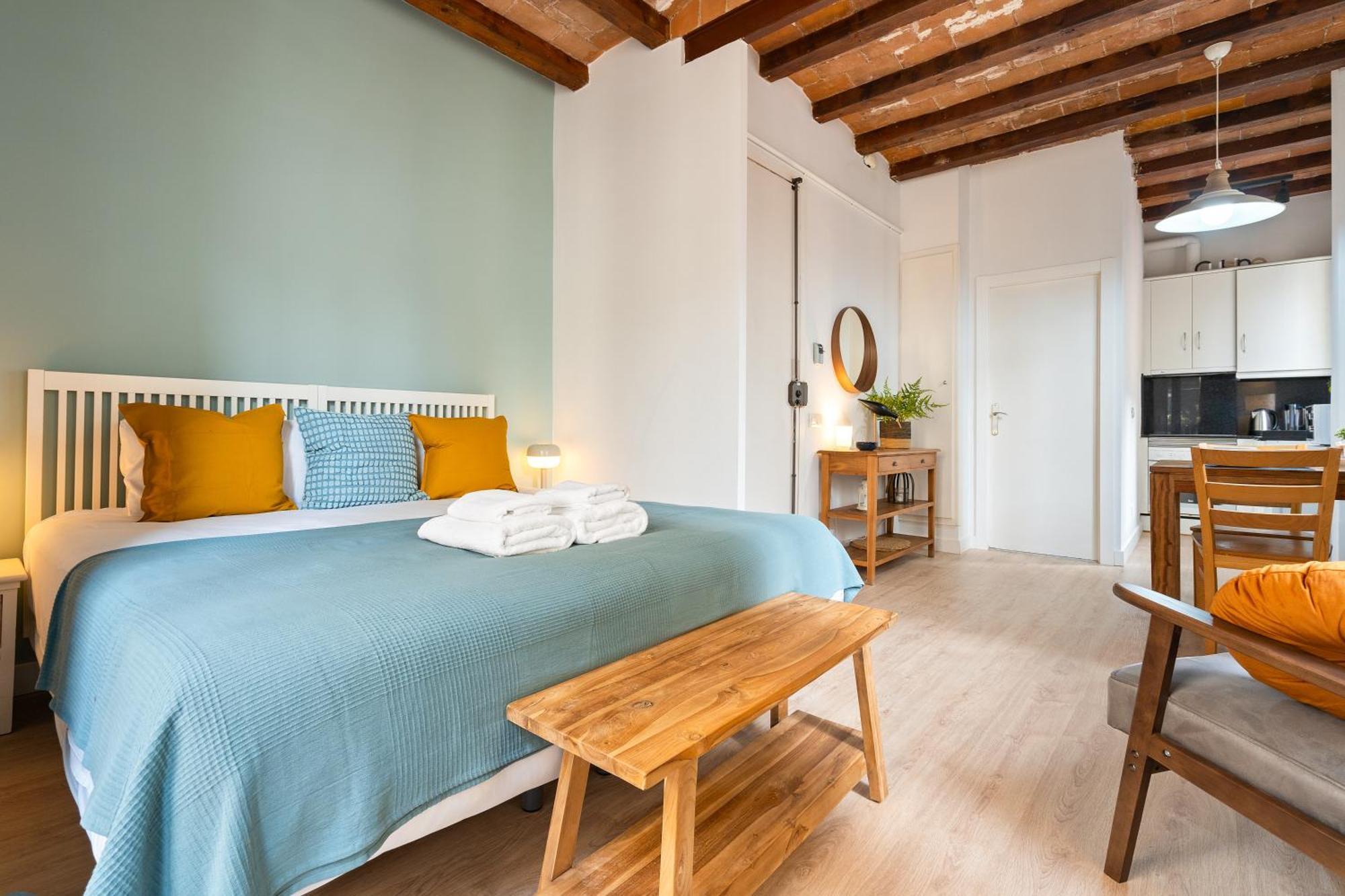 Lodging Apartments Barceloneta Beach Studio 12 Exteriör bild
