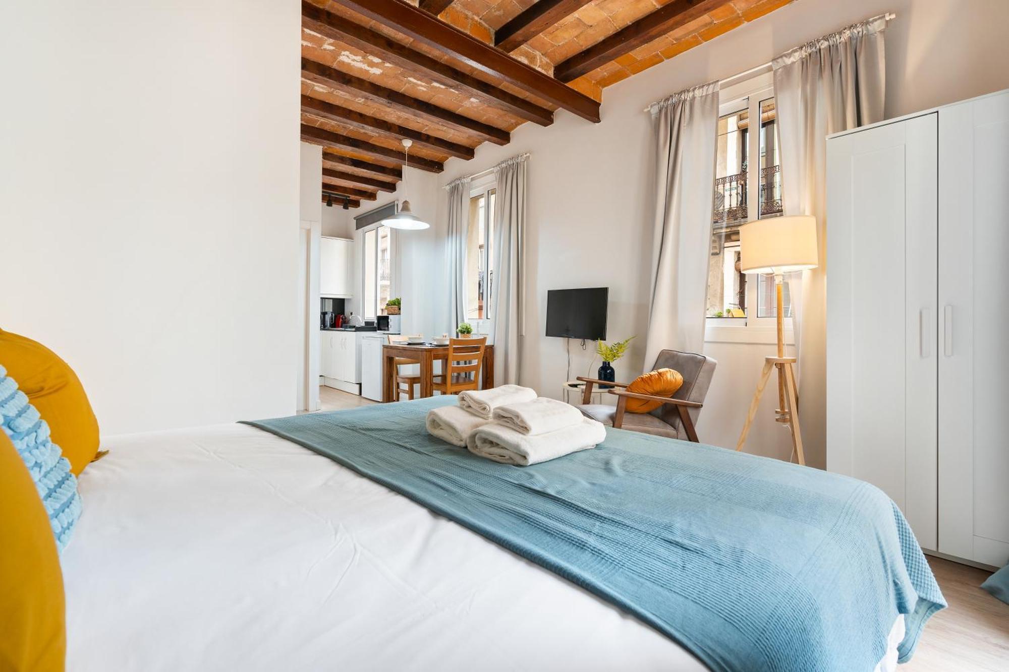 Lodging Apartments Barceloneta Beach Studio 12 Exteriör bild