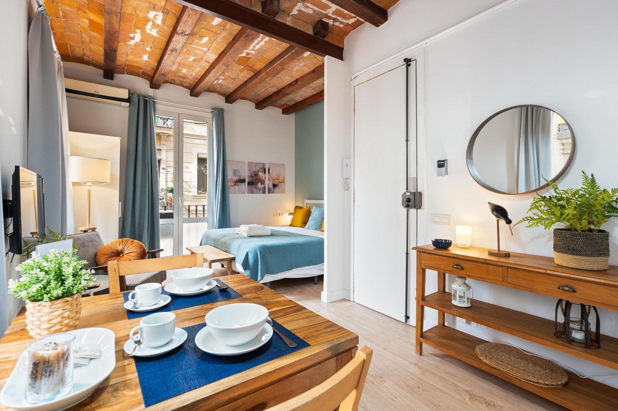 Lodging Apartments Barceloneta Beach Studio 12 Exteriör bild